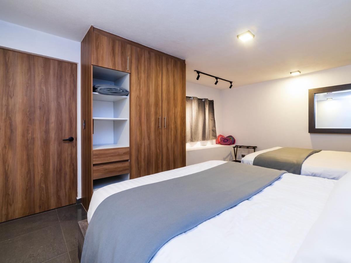 Edificio Piso 56 Aparthotel Kota Meksiko Bagian luar foto